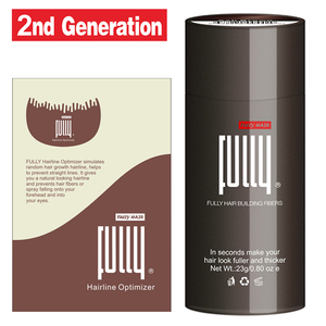 Venta caliente Unisex Styling Fibras Peluca de cabello vegano Fibras de construcción de cabello Cabello grueso - Product Image 2