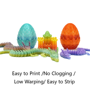 خيوط طباعة ثلاثية الأبعاد من نوع PLA حريرية متعددة الألوان وشفافة من Nature3D، خيوط PLA عالية السرعة للطباعة، مواد طباعة ثلاثية الأبعاد PLA. - Product Image 3