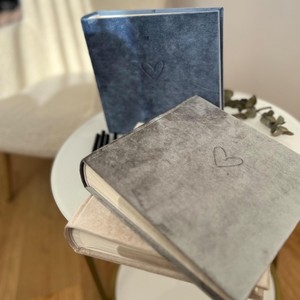 Couverture personnalisée en velours avec motif de cœur 40 pages, album de souvenirs, album photo de <span class=keywords><strong>mariage</strong></span> et de voyage en famille - Product Image 6