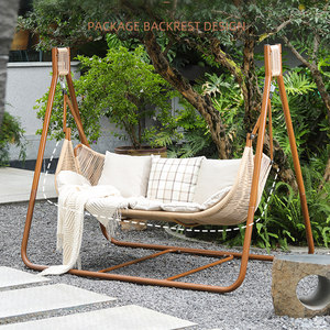 Modern Style Outdoor Leisure <strong>Swing</strong> Chair With High Strength Frame Hanging Hammock <strong>Bed</strong> For <strong>Garden</strong> Patio Balcony Use - Product Image 5