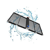 Écran LED transparent P3.91 de 1000x1000mm pour vitrine de centre commercial, panneau publicitaire intérieur en verre