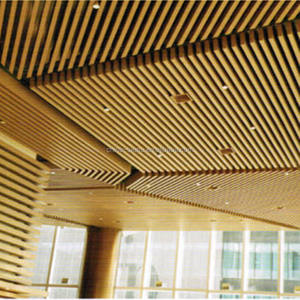 Vigas <span class=keywords><strong>de</strong></span> Aluminio Extruido con Acabado <span class=keywords><strong>de</strong></span> <span class=keywords><strong>Madera</strong></span> para Interiores, Revestimiento <span class=keywords><strong>de</strong></span> <span class=keywords><strong>Techo</strong></span>, Listones para <span class=keywords><strong>Techo</strong></span> Suspendido - Product Image 6