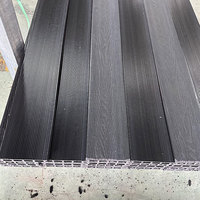 Plancher de terrasse en bois composite WPC extérieur imperméable de haute qualité provenant d'une usine professionnelle