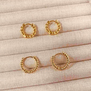 Heart Fruit Flower Earrings <b>for</b> <b>Women</b> Sculptural Earrings Stainless Steel Exaggerated Geometric Earrings - Product Image 3