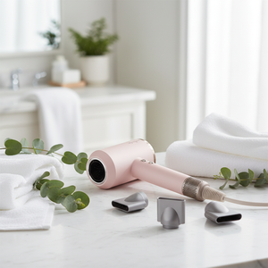 Set Ds 5 pezzi ad alta velocità 110K RPM ventilatore senza sede e asciugacapelli ionico compatto per saloni e automobili - Product Image 3