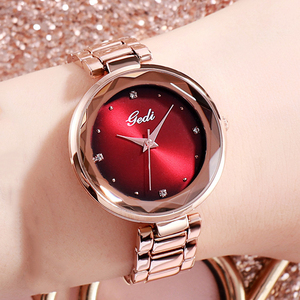 Nuevo Reloj de Mujer de Acero Inoxidable con Incrustaciones de Diamantes, Estilo Coreano, Pequeño, Moderno, Resistente al Agua, con Esfera de Cuarzo - Product Image 4