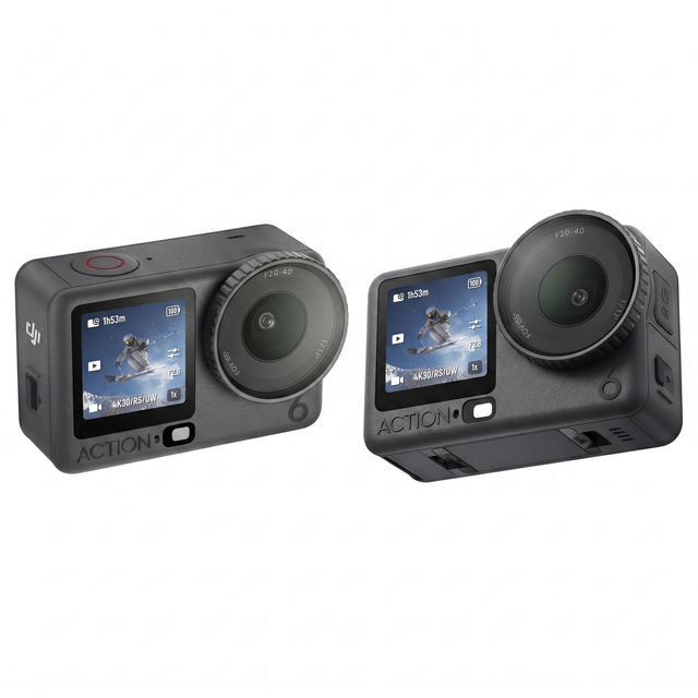Original Osmo Action 6 Adventure Combo Robust Stabilization 4H Long Battery Life 360 HorizonSteady 8K Waterproof Action Camera