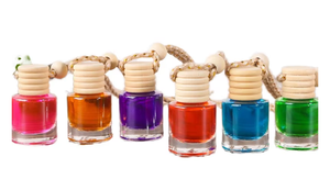 ขวดน้ำหอมน้ำหอมปรับอากาศในรถยนต์ขวดน้ำหอมแบบแก้วใส่รถได้แบบเติมได้ - Product Image 5