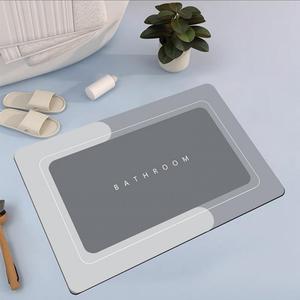 Crystal Velvet Eco-Friendly Print Non-Slip Floor <b>Mat</b> New 2023 <b>Bathroom</b> Instant Dry Strong Water Absorption Kitchen Modern - Product Image 4