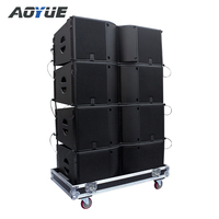 KA212 haut-parleur professionnel passif 2 voies double 12 pouces line array de haute qualité