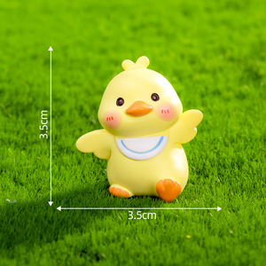 Los más vendidos: Accesorios decorativos DIY para casa de muñecas, mini adornos de micro-paisaje de musgo con patritos de pareja, de Chenjun. - Product Image 6