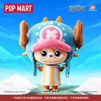 Figurines de collection originales et authentiques Popmart Mega Labubu 400% Tony Tony Chopper, faites à la main, souvenirs de mode, ornements