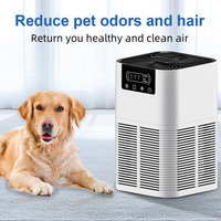 Mini purificateur d'air facile à transporter pour la chambre, les enfants et les animaux domestiques, purification efficace avec filtre composite triple HEPA et ioniseur d'air