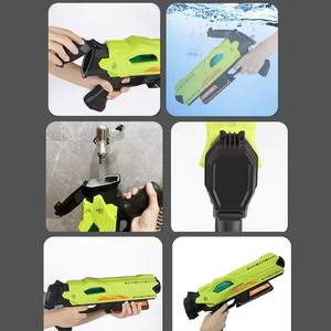 ZL 2 1 電動ウォーターブラスター水鉄砲 強力ABSプラスチック製おもちゃ 男女兼用 子供 大人 夏 プール ビーチパーティー 屋外ゲーム - Product Image 4