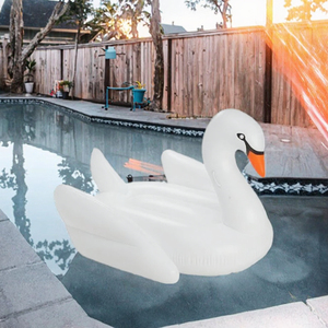Inflatable <span class=keywords><strong>Flamingo</strong></span> hồ bơi <span class=keywords><strong>Float</strong></span> người lớn nước vui chơi giải trí cơ sở nổi đối tượng cho hồ bơi giường - Product Image 3