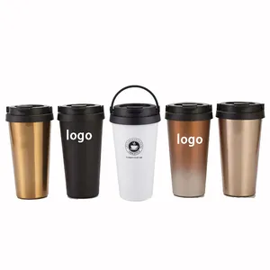 Prezzo economico tazza da caffè da viaggio in acciaio inossidabile tazza da thermos Espresso latte logo personalizzato caneca Taza de cafe tazza di caffe personalizzato