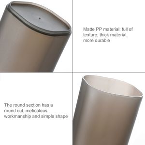 Ucuz fiyat <span class=keywords><strong>2</strong></span> adet çok fonksiyonlu 4 ızgara masaüstü kalem tutucu ofis okul saklama kutusu şeffaf plastik kutu masa kalem organizatör - Product Image 3