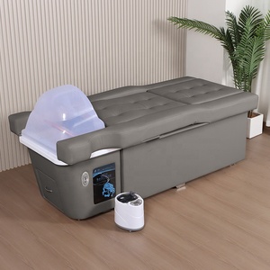 Meja pijat elektrik multifungsi, kepala terapi <span class=keywords><strong>Spa</strong></span> Thai sampo tempat tidur sirkulasi air uap kepala dan <span class=keywords><strong>Spa</strong></span> kaki
