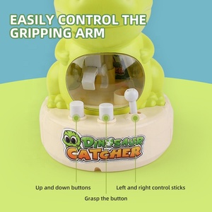 Samtoy khủng long kẹo Grabber giải thưởng Dispenser đồ chơi trong nhà sang trọng Máy bán hàng tự động Clip búp bê máy nhỏ Claw máy cho trẻ em - Product Image 3