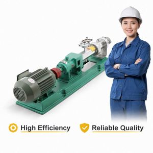 Food High Gear Pump Chocolate Twin Double Screw Transfer Pump for Fruit Jam Pulp Honey - Product Image 4