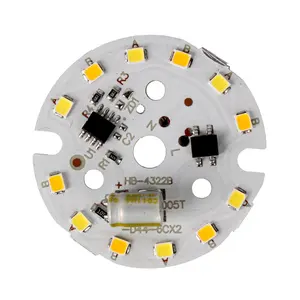 Garansi 2 Tahun SMD2835 Chip Perubahan Warna Ganda 7W 5W LED Downlight Modul DOB