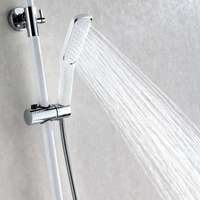 Laiton artistique 3 en 1 robinet de remplissage de baignoire pommeau de douche à main ensemble de robinet de douche de bain