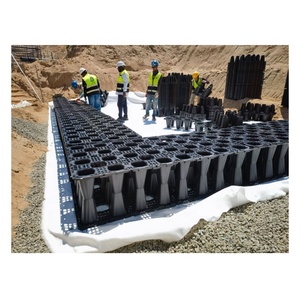 Contenedor de Aguas Pluviales de Alta Resistencia para Tráfico, Sistema Modular de Detención de Aguas Pluviales, Tanque Subterráneo Comercial para Agua de Lluvia - Product Image 1