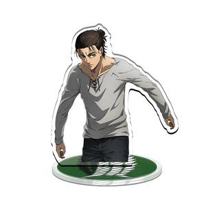 Nouveaux Designs 24 Styles Shingeki No Kyojin Stand Modèle Poupée <span class=keywords><strong>Eren</strong></span> Jager Mikasa Levi Ackerman <span class=keywords><strong>Armin</strong></span> Bureau Décor PVC Figure - Product Image 6