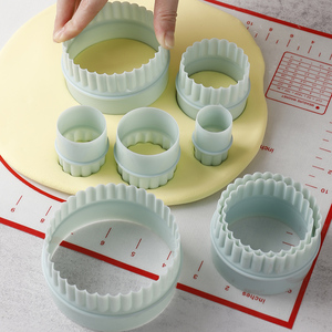 Nuevo Cortador de Galletas Ecológico, Molde para <span class=keywords><strong>Donuts</strong></span>, Anillo para Repostería, Plástico Verde No Tóxico, Resistente al Calor, Herramienta para Hornear Galletas y <span class=keywords><strong>Donuts</strong></span> - Product Image 5