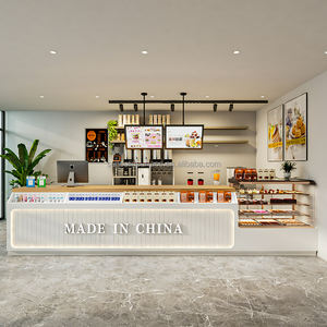 Mostrador de muebles de oficina modernos, mostrador de recepción, cajero, club de ocio, cafetería, <span class=keywords><strong>casa</strong></span> de té, escritorio de recepción - Product Image 2