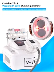 Professionelle 5-in-1 V 10-große vakuum-rf-Massage körper-schlankheitsvessel V10 tragbare Formmaschine