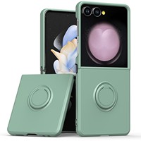 Casing pelindung ponsel Samsung Galaxy Z Flip 7, casing dengan pengisap magnetis cincin terintegrasi, casing pelindung tahan jatuh untuk Samsung Galaxy Z Flip 7