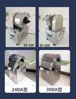 Machine à trancher les légumes électrique commerciale pour carottes, concombres, gingembre, ail et pommes de terre