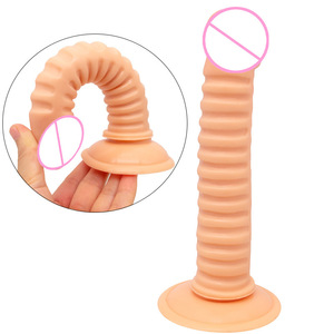 Ventouse anale de forme irrégulière, plug anal fin et long, pénis, massage anal, fouet anal, dispositif de masturbation pour hommes gays - Product Image 1