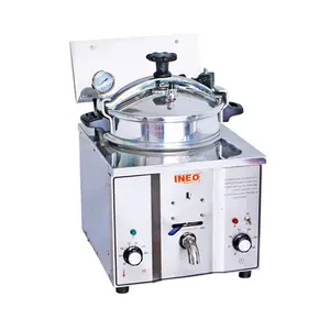 Commercial Fast Food Equipment Counter Top Electric KFC Chicken Pressure Fryer Machine