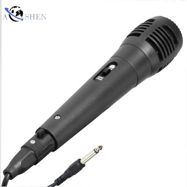 Factory OEM Dynamic Wired Microphone for Speaker Cheapest Price Bulk Sale Mini Dynamic Microphone