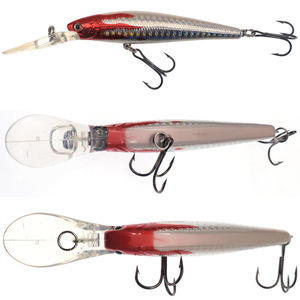 เหยื่อตก<span class=keywords><strong>ปลา</strong></span>เลเซอร์แข็งสีแดงเหยื่อล่อปลาจากประเทศจีนผลิตจาก101DD 10ซม. 15กรัมถุง OPP พลาสติก ABS ขนาด100ชิ้น - Product Image 4