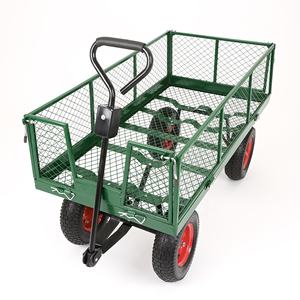 Chariot de jardin robuste, pliable, chariot à main, chariot utilitaire - Product Image 4