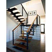Solution d'escalier en ossature métallique Prima Steel Box pour les projets résidentiels, commerciaux et de villas de luxe