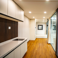 Tiny Apple Cabin, Maison Modulaire Préfabriquée en Acier Léger Moderne, Portable, 20Ft 40Ft, Pod de Bureau, Conteneur Acoustique, Cuisine, Chambre