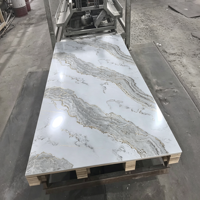 Commande en gros de panneaux muraux modernes en PVC brillant UV 1220x2440 2,5mm 3mm, étanches, pour la maison, le commerce, les bureaux et les centres commerciaux