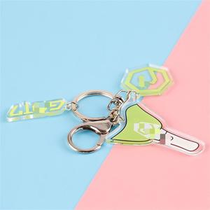 Regalos para Fans, Nuevo Llavero Acrílico Transparente de Doble Cara con Protección UV, Set de Tres Piezas, Colgante para Llaves, Mercancía Kpop - Product Image 4