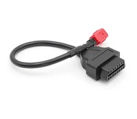 Cable Adaptador OBD 2 Hembra a 6 Pines, 16 Pines para Motocicletas Honda con 1 Año de Garantía, Lector de Códigos