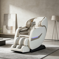 Meilleur fauteuil inclinable électrique de luxe en cuir PU avec fonction de massage pour personnes âgées, fauteuil de massage complet pour le corps