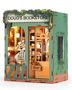 Miniature Booknook Kit-Doug's Bookstore - Product Image 1