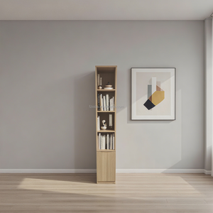 Chất Lượng Cao Hiện Đại Bằng Gỗ Nhỏ Hẹp Góc Tủ Sách 4 Mở Kệ Tiết Kiệm Không Gian Thiết Kế Cho Phòng Ngủ Nhà Văn Phòng Phòng Khách - Product Image 6