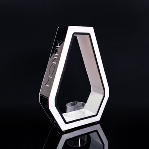 Type <b>Light</b> Acrylic Wine Rack Diamond Shape <b>Led</b> Lighting For <b>Bar</b> Restaurant Display - Product Image 1