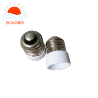 Convertisseur d'ampoule E27 vers E14 à prix d'usine, adaptateur de douille E27 vers E14, E27 mâle vers E14 femelle pour remplacement d'ampoules