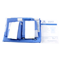 Kits de laparoscopie stériles jetables médicaux MEDPUREST, respirants/étanches, certifiés CE/ISO13485, prix avantageux