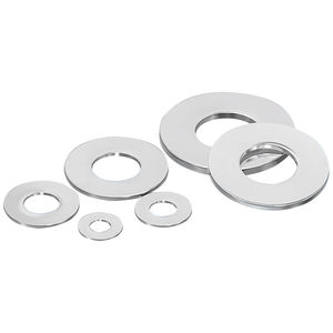 Din125 rond tête plate métal boulon rondelle en acier inoxydable 304 316 vis plat poinçon cnc rondelle - Product Image 5